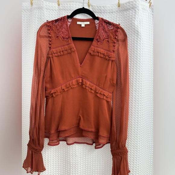 Jonathan Simkhai silk blouse - Picture 1 of 6